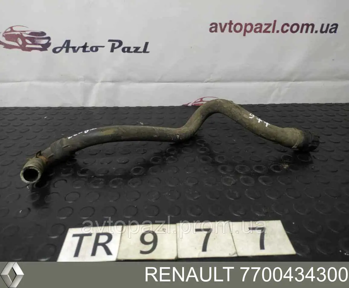 Compre 7700434300 Renault (RVI) Mangueira do radiador de aquecedor (de forno), fornecimento