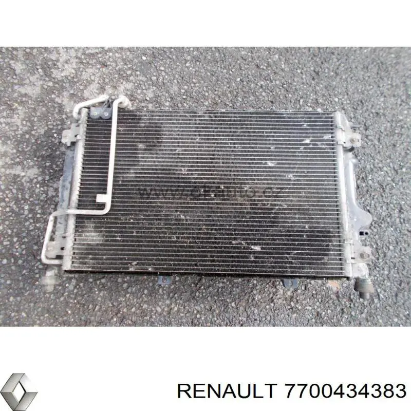 Radiador de aparelho de ar condicionado Renault (RVI) 7700434383 preço, a partir de 34,05 USD