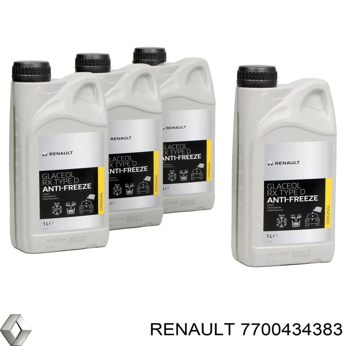 Compre 7700434383 Renault (RVI) Radiador de aparelho de ar condicionado