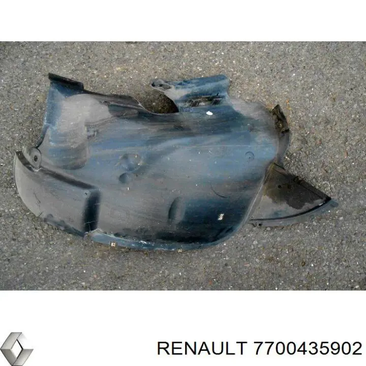 Guarda-barras direito do pára-lama dianteiro para Renault Scenic I JA0, JA1, FA0