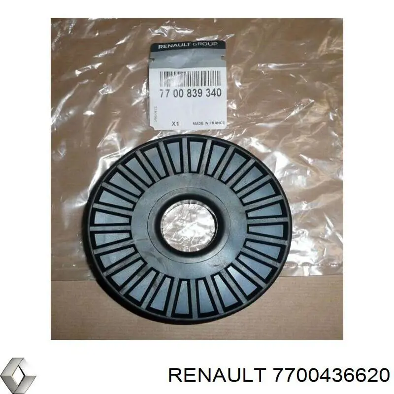 7700436620 Renault (RVI) Espaçador (anel de borracha) da mola traseira
