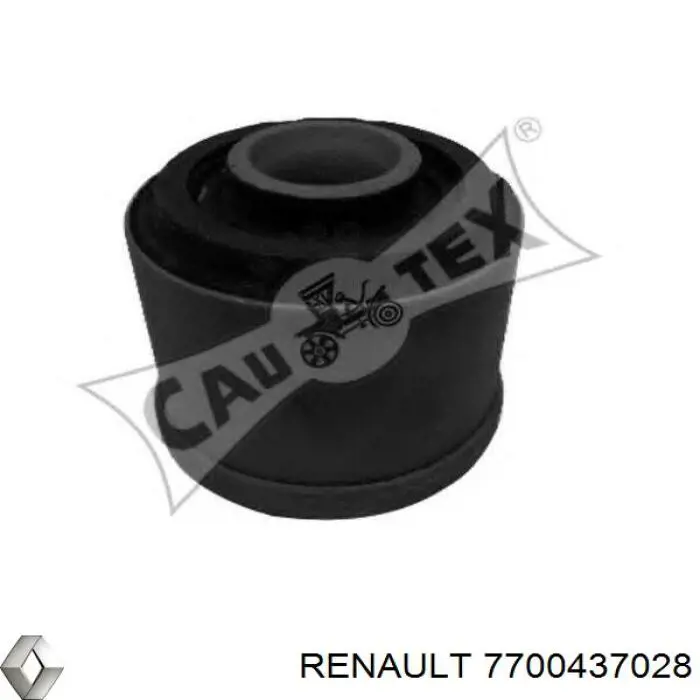 Bloco silencioso dianteiro do braço oscilante inferior Renault (RVI) 7700437028 preço, a partir de 14,41 USD