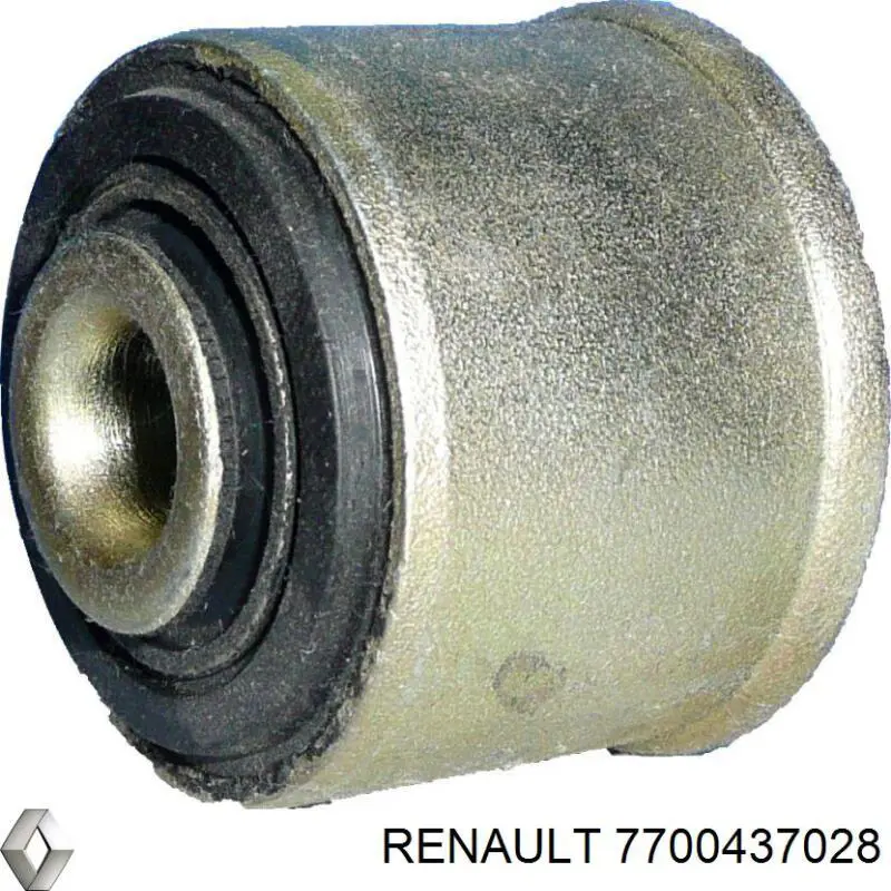 7700437028 Renault (RVI) Bloco silencioso dianteiro do braço oscilante inferior