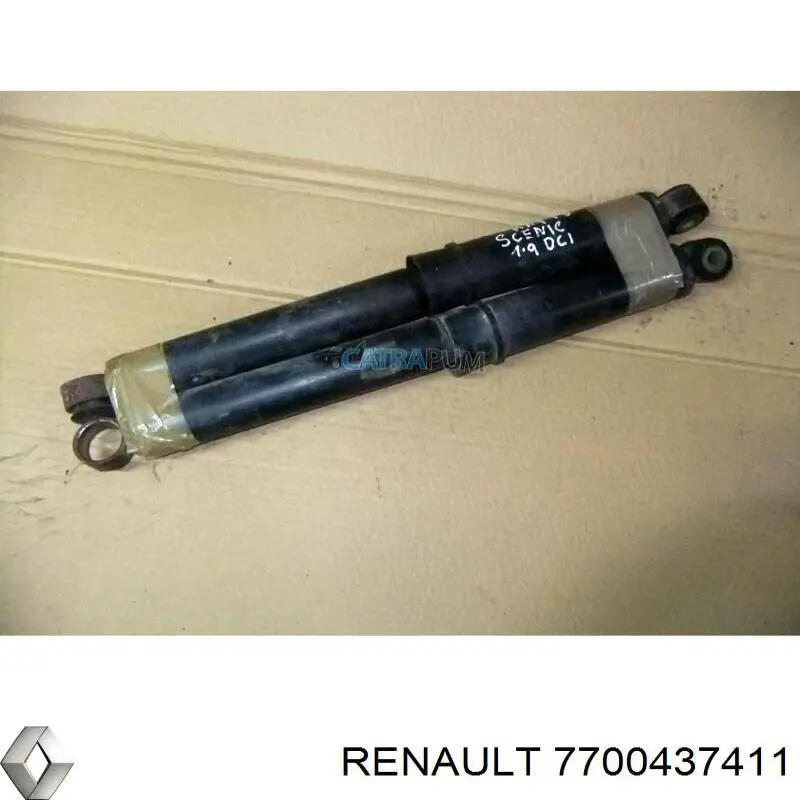 7700437411 Renault (RVI) Amortecedor traseiro