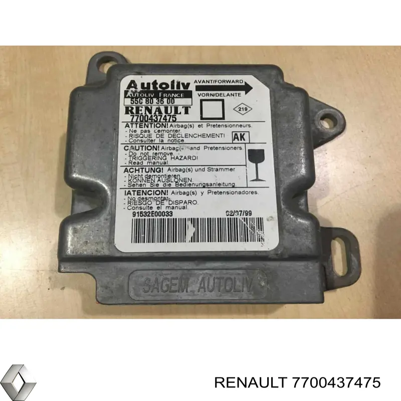 7700437475 Renault (RVI) 
