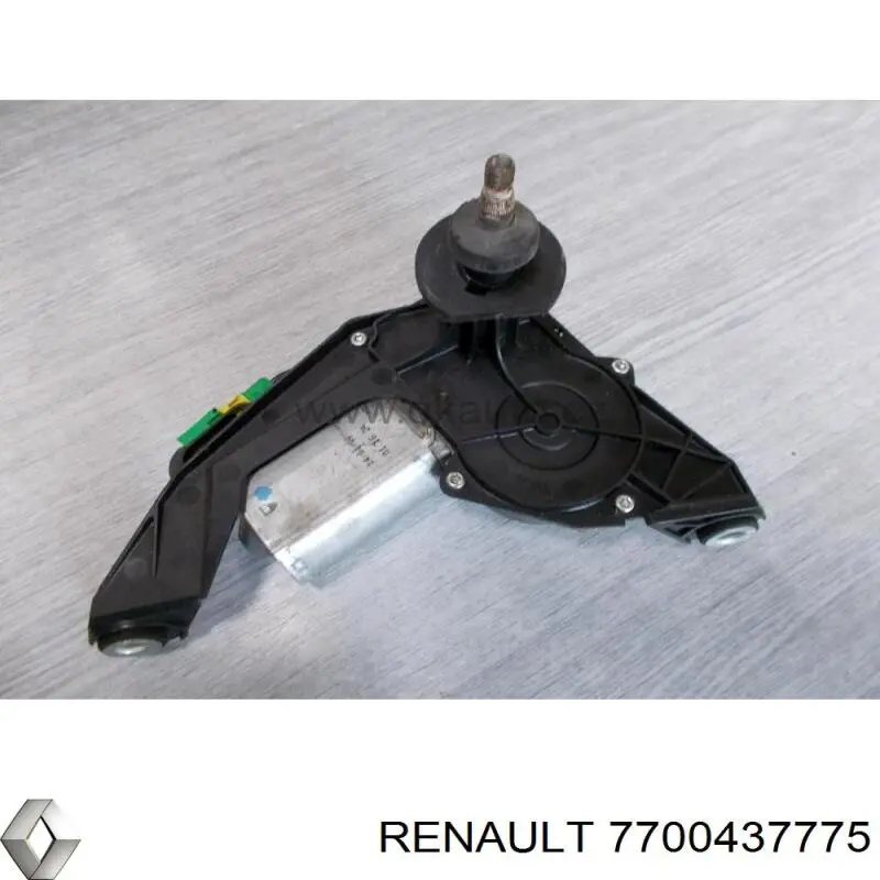 Compre 7700437775 Renault (RVI) Motor de limpador pára-brisas de vidro traseiro