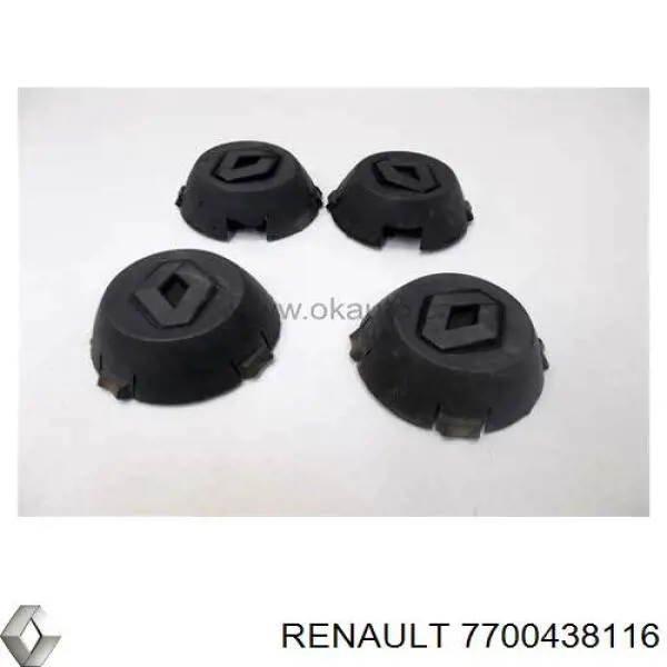 Coberta de disco de roda Renault (RVI) 7700438116 preço, a partir de 8,55 USD