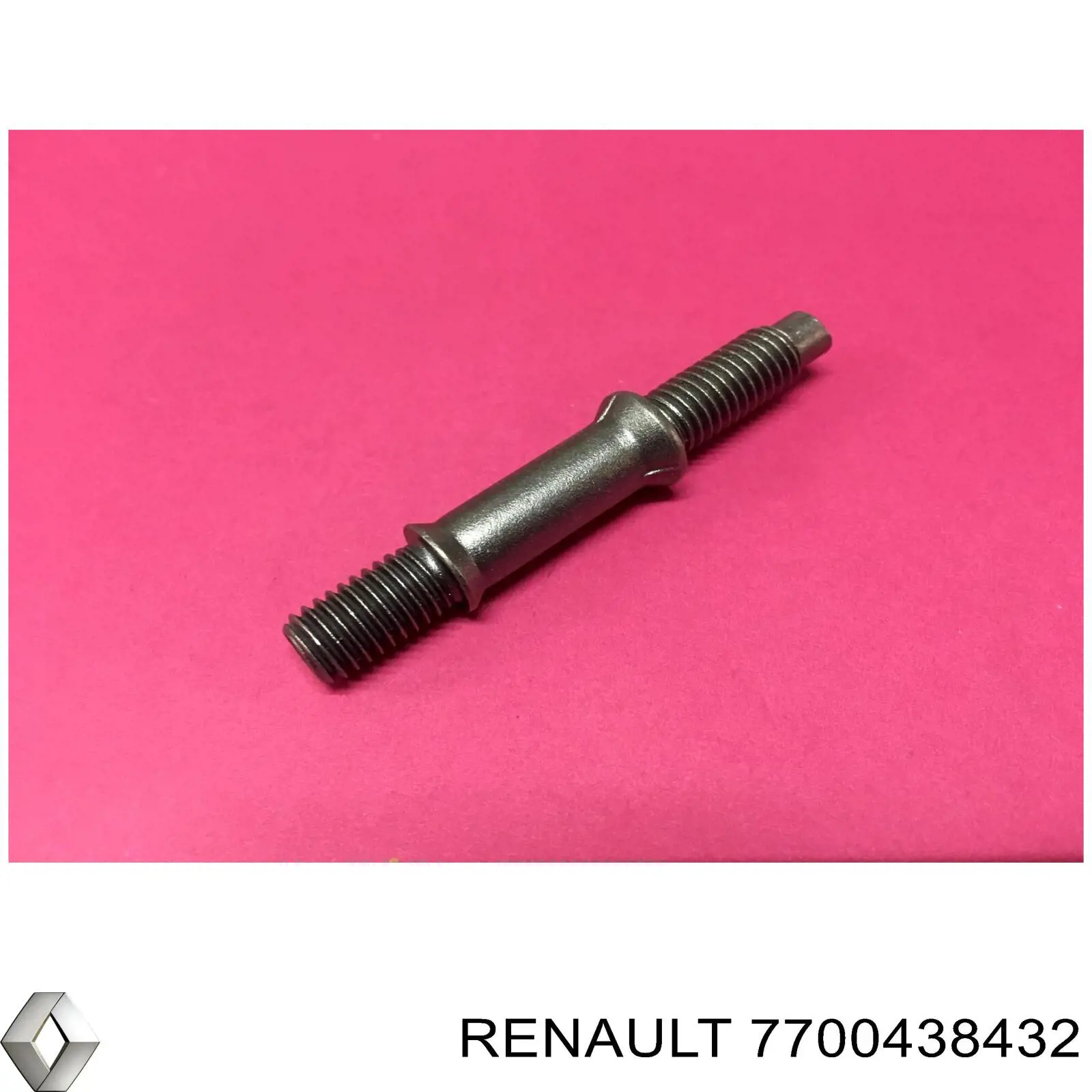 7700438432 Renault (RVI) Prego de tubo coletor de escape