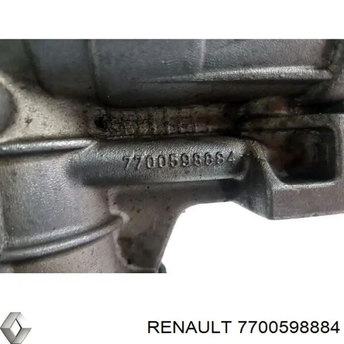 Compre 7700598884 Renault (RVI) Cremalheira da direção