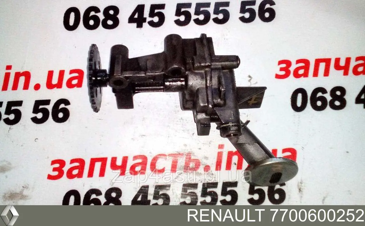 7700600252 Renault (RVI) Bomba de óleo