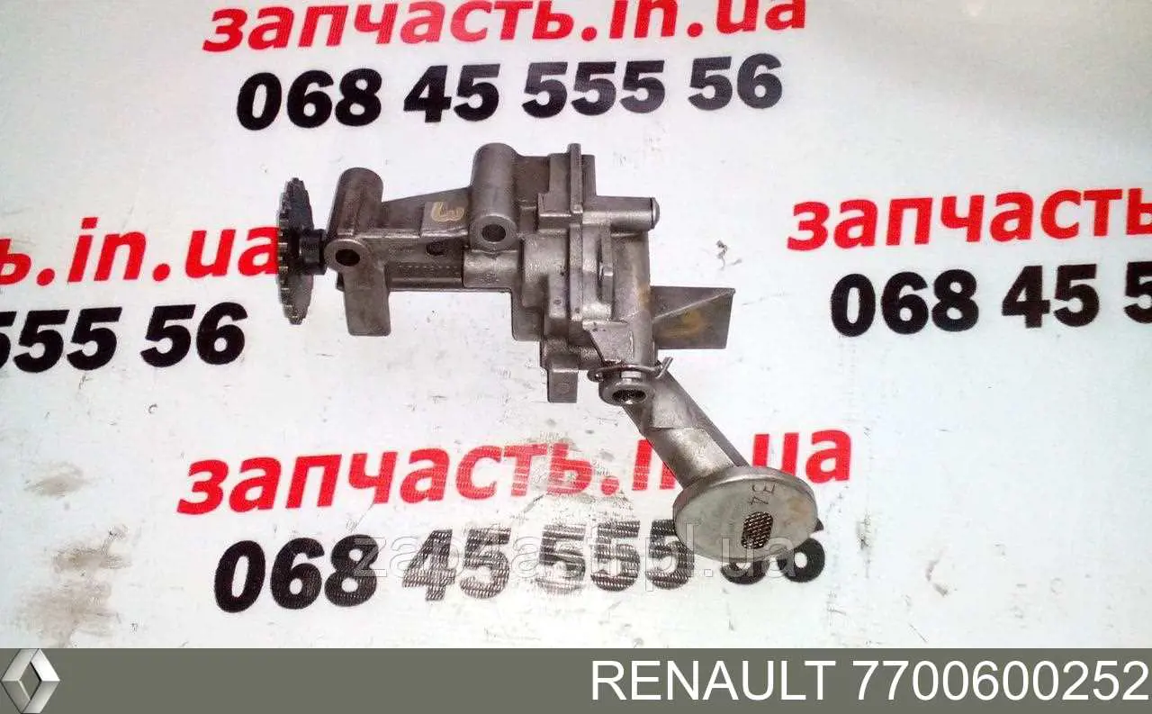 Compre 7700600252 Renault (RVI) Bomba de óleo