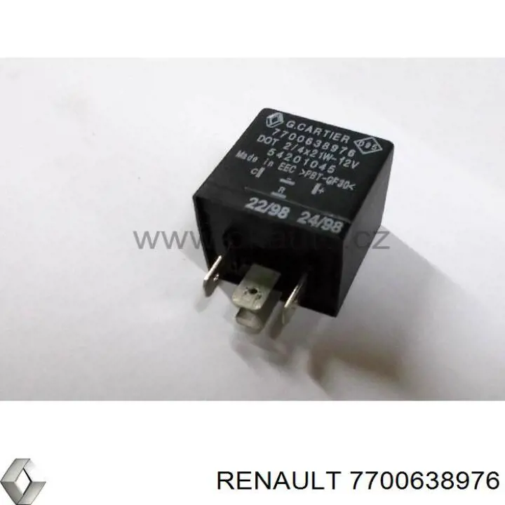 7700638976 Renault (RVI) Relê de pisca-pisca