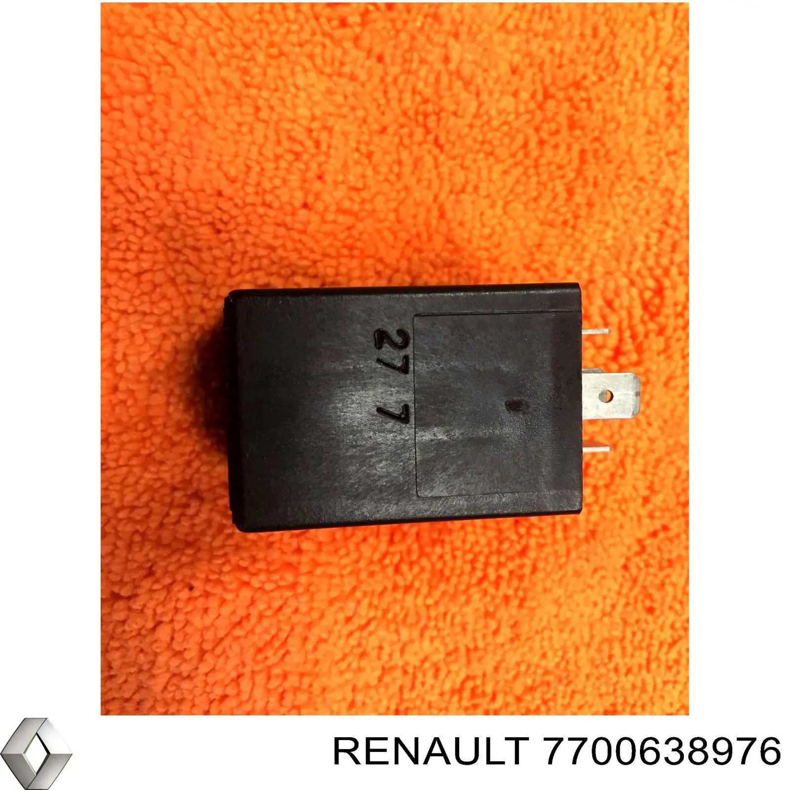 Relê de pisca-pisca 7700638976 Renault (RVI)