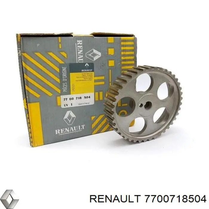 Engrenagem de cadeia da roda dentada da árvore distribuidora de motor Renault (RVI) 7700718504 preço, a partir de  USD