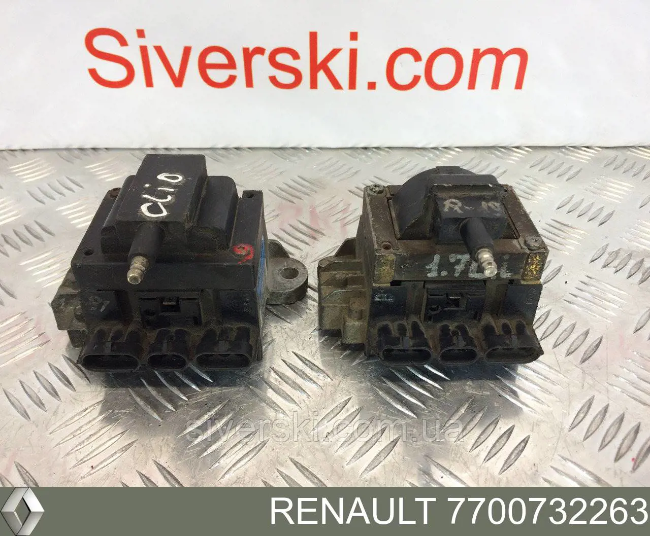 7700732263 Renault (RVI) Módulo de ignição (comutador)