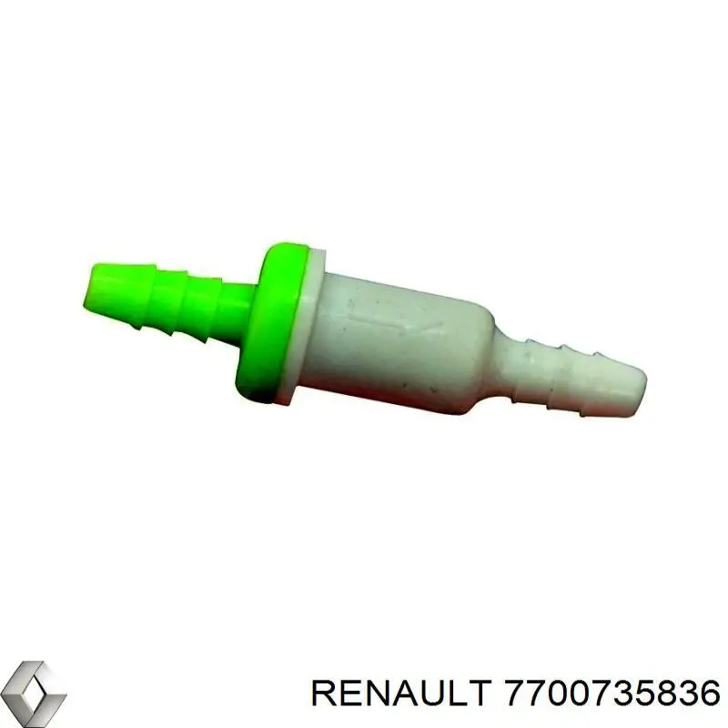 Válvula de retenção para devolução de combustível Renault (RVI) 7700735836 preço, a partir de 7,71 USD