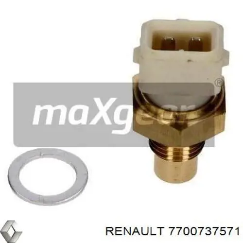 Compre 7700737571 Renault (RVI) Sensor de temperatura do fluido de esfriamento