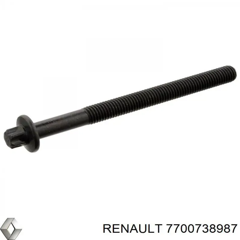 Compre 7700738987 Renault (RVI) Parafuso de cabeça de motor (CBC)