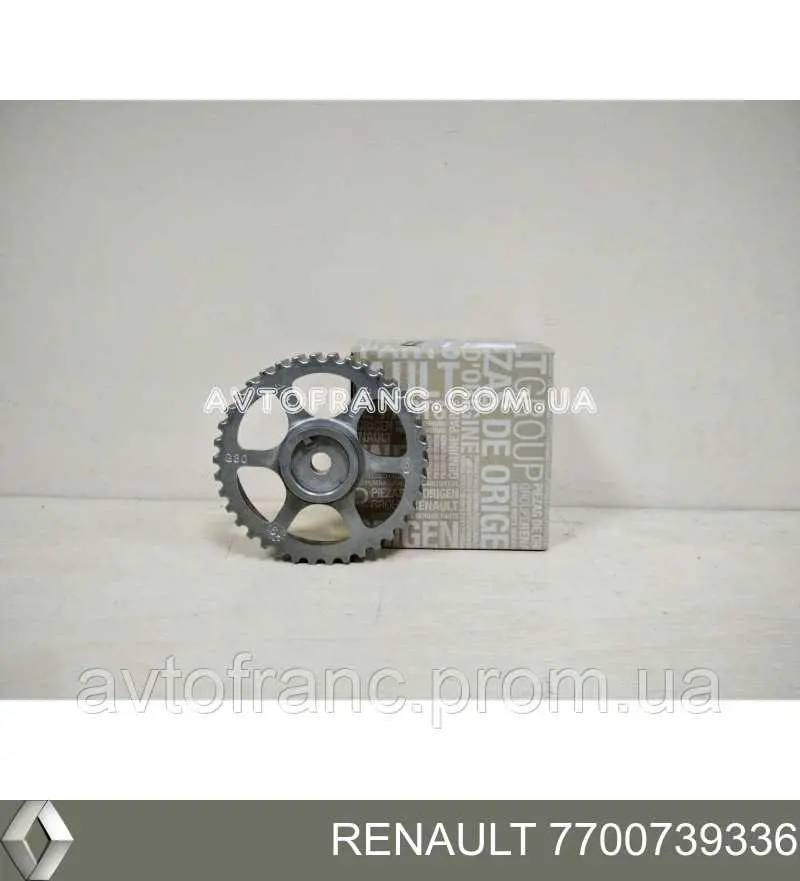 Engrenagem de cadeia da roda dentada da árvore distribuidora de motor Renault (RVI) 7700739336 preço, a partir de 26,92 USD