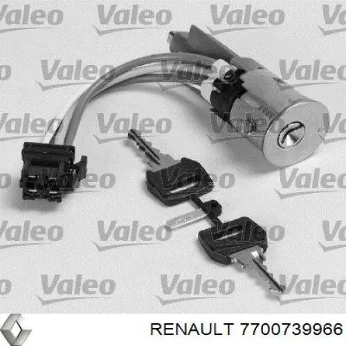 Compre 7700739966 Renault (RVI) Grupo de contato de fecho de ignição