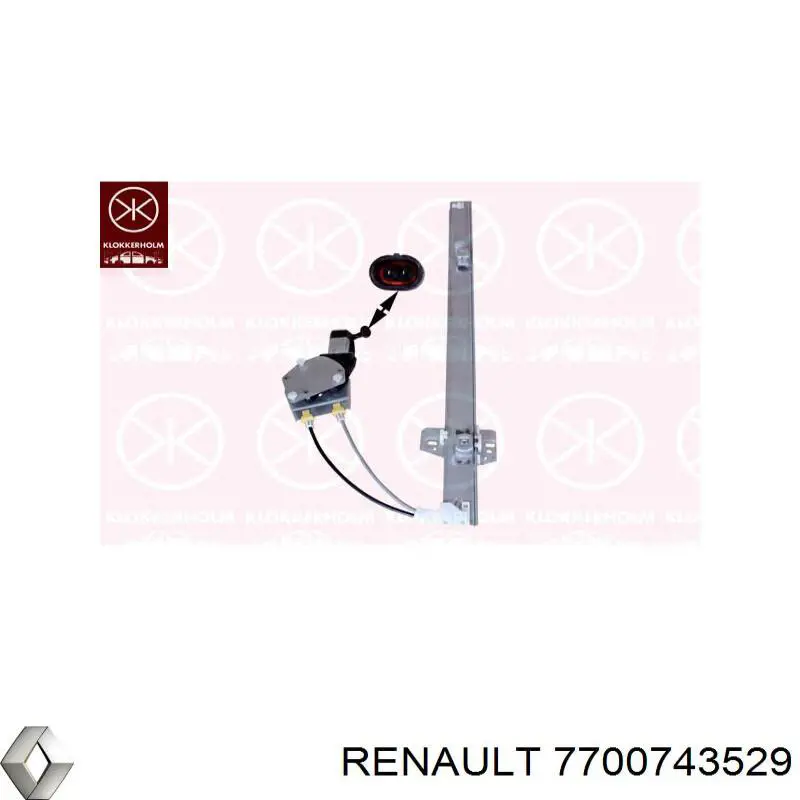 Compre 7700743529 Renault (RVI) Guia de válvula