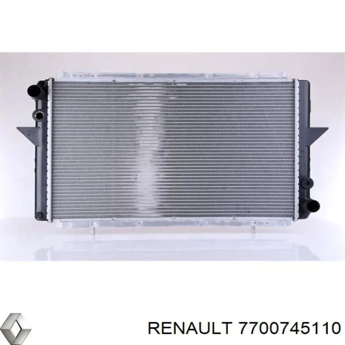 Radiador de esfriamento de motor 7700745110 Renault (RVI)