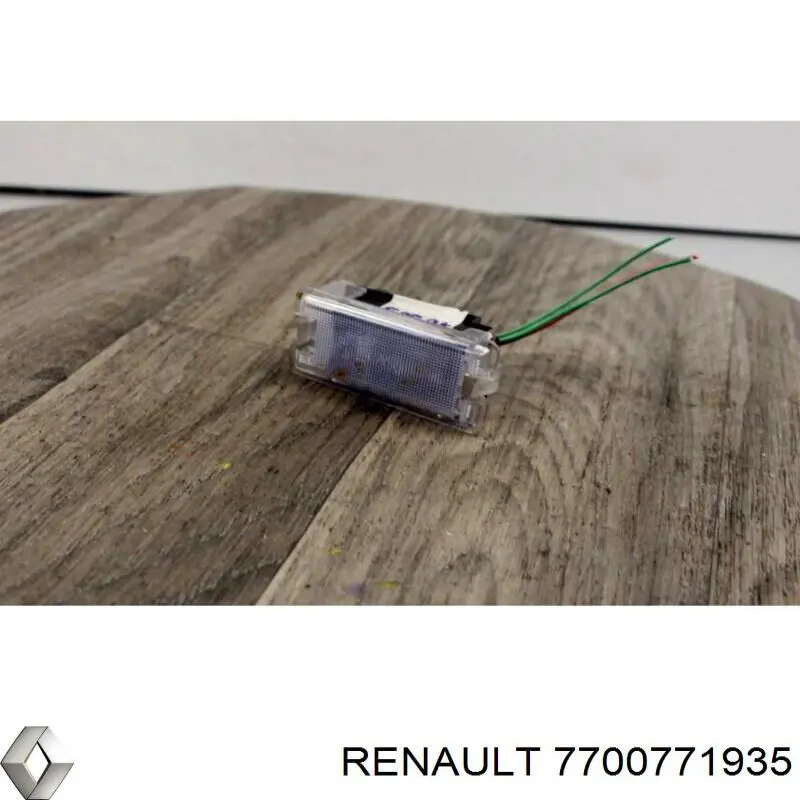 Quebra-luz da luz de fundo da seção de bagagem 7700771935 Renault (RVI)