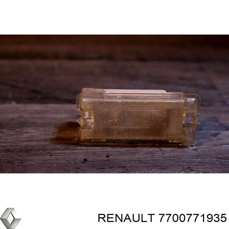 7700771935 Renault (RVI) Quebra-luz da luz de fundo da seção de bagagem