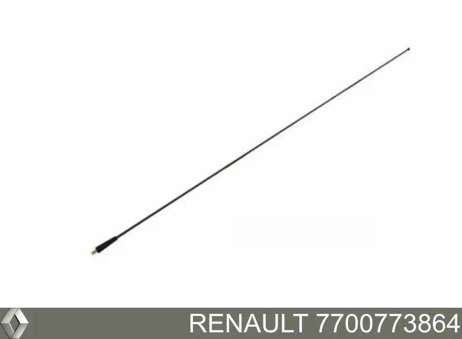 Haste de antena Renault (RVI) 7700773864 preço, a partir de 15,38 USD