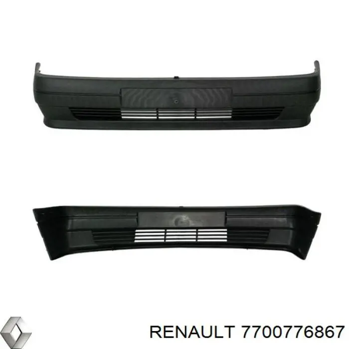 Compre 7700776867 Renault (RVI) Pára-choque dianteiro