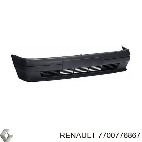 Pára-choque dianteiro 7700776867 Renault (RVI)