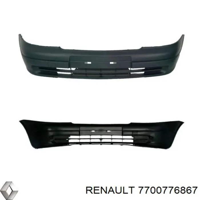 Pára-choque dianteiro Renault (RVI) 7700776867 preço, a partir de 84,63 USD