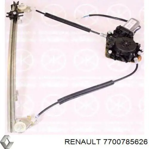 Mecanismo de acionamento de vidro da porta dianteira direita Renault (RVI) 7700785626 preço, a partir de 58,29 USD