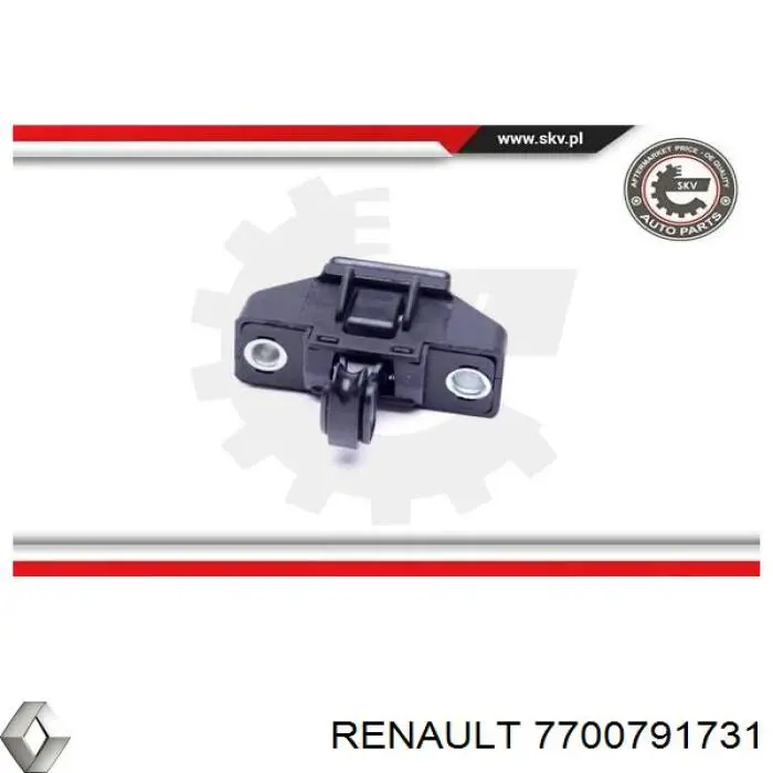 Compre 7700791731 Renault (RVI) Fecho de tampa de porta-malas (de 3ª/5ª porta traseira)