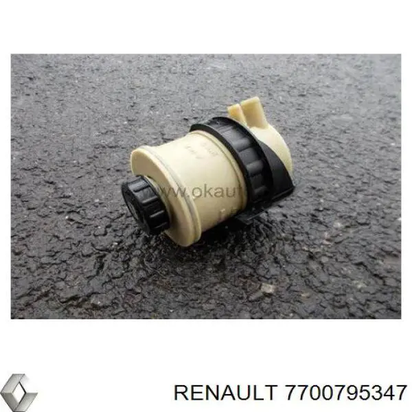 Compre 7700795347 Renault (RVI) Tanque de bomba da Direção hidrâulica assistida