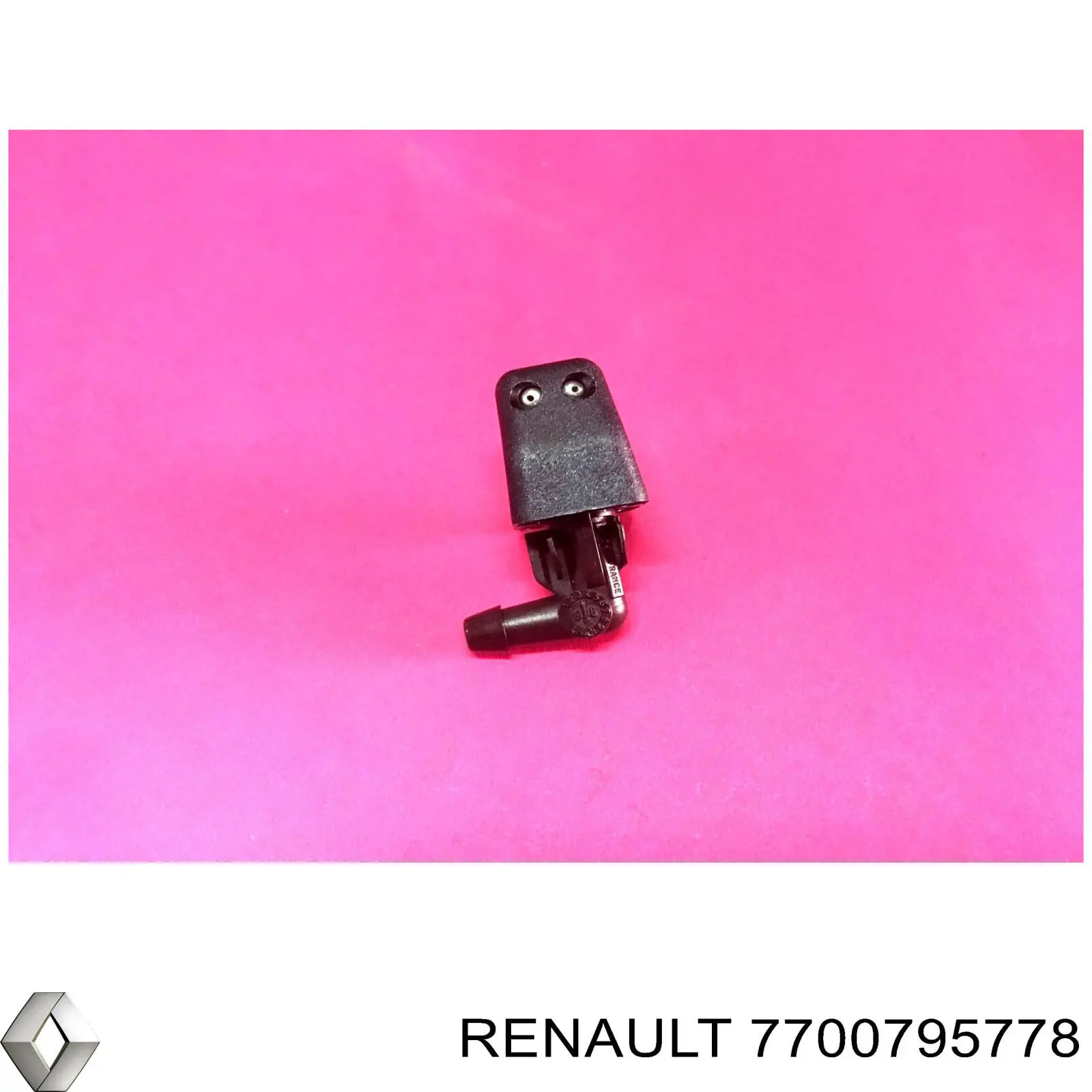 7700795778 Renault (RVI) Injetor de fluido para lavador de pára-brisas