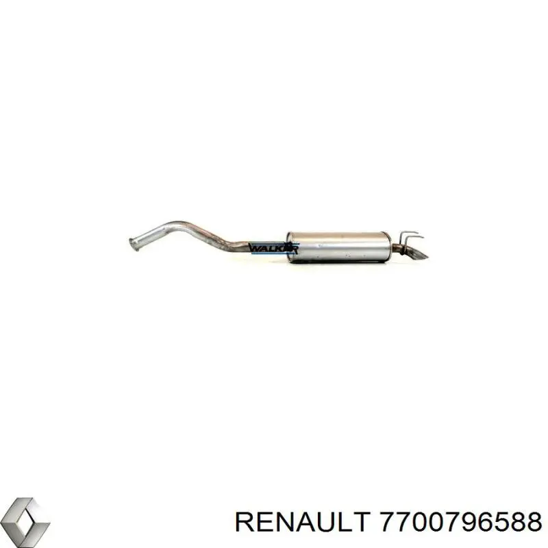 Silenciador, parte traseira Bosal 278341 preço, a partir de 112,17 USD