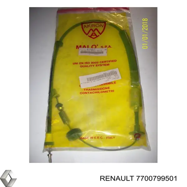 Cabo de embraiagem Renault (RVI) 7700799501 preço, a partir de 16,82 USD