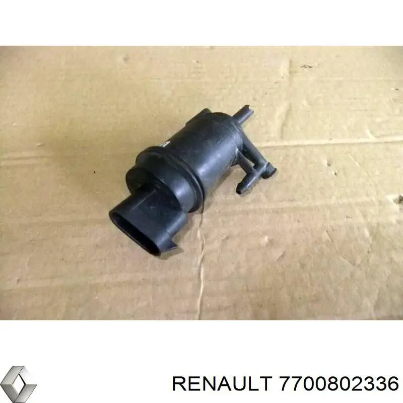 Compre 7700802336 Renault (RVI) Bomba de motor de fluido para lavador de vidro dianteiro