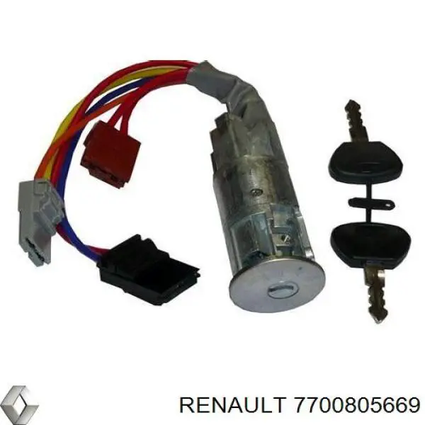7700805669 Renault (RVI) Fecho de ignição