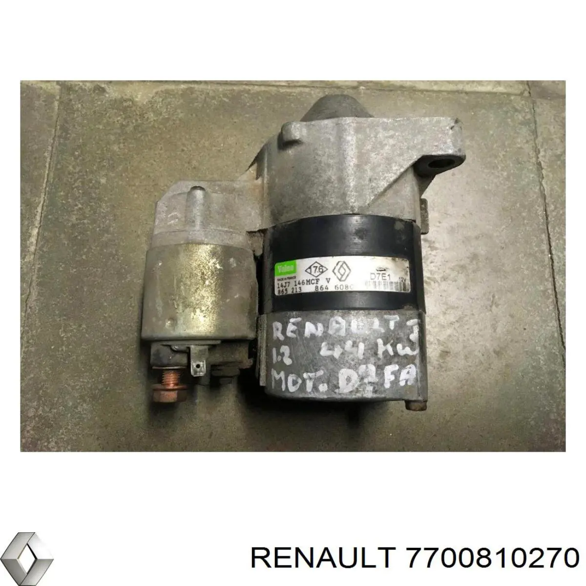 Motor de ventilador de forno (de aquecedor de salão) Renault (RVI) 7700810270 preço, a partir de 62,99 USD
