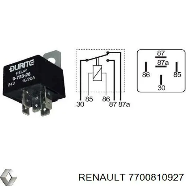 Compre 7700810927 Renault (RVI) 