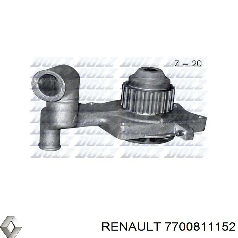 Sensor de fechamento de portas (interruptor de fim de carreira) 7700811152 Renault (RVI)