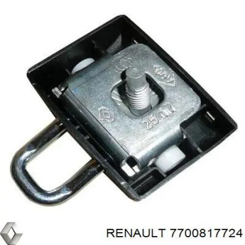 Gozno de garra (parte complementar) de fecho da porta traseira (de bagageiro, 3ª/5ª) Renault (RVI) 7700817724 preço, a partir de 11,79 USD