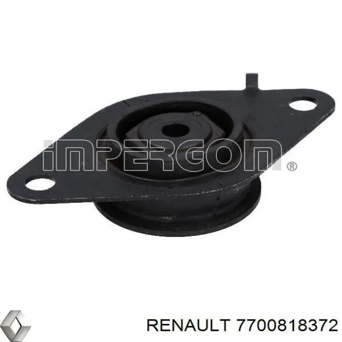 7700818372 Renault (RVI) Coxim (suporte) esquerdo de motor
