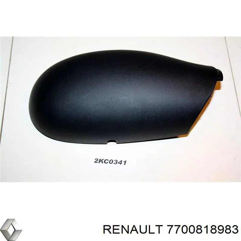 Placa sobreposta (tampa) do espelho de retrovisão direito Renault (RVI) 7700818983 preço, a partir de 32,94 USD