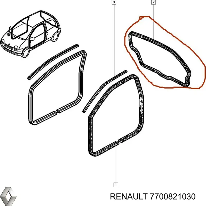 7700821030 Renault (RVI) 