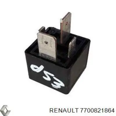 7700821864 Renault (RVI) Relê das luzes de nevoeiro