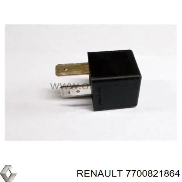 Compre 7700821864 Renault (RVI) Relê das luzes de nevoeiro