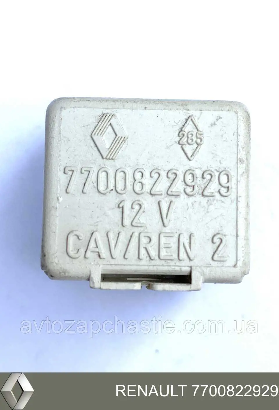 7700822929 Renault (RVI) Relê de controlo de limpador pára-brisas
